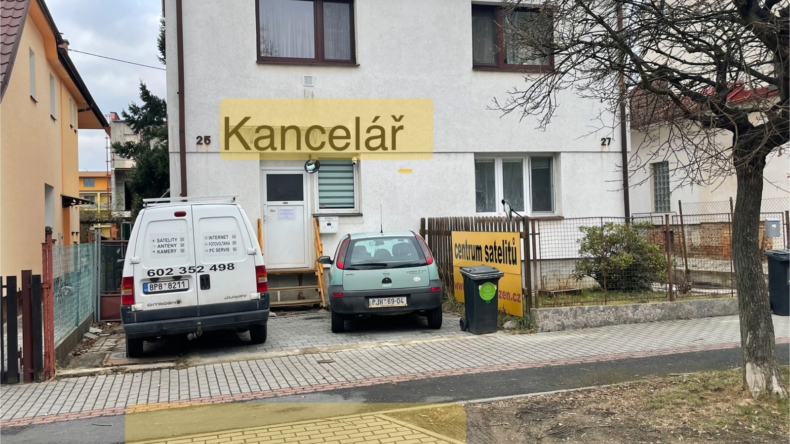 Provozovna Centrum satelitů v Plzni